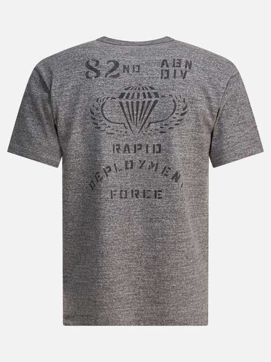 Crewneck t-shirts Graphics Grey - Buzz Rickson's Men | PLP | VIETTI Online Store | 2