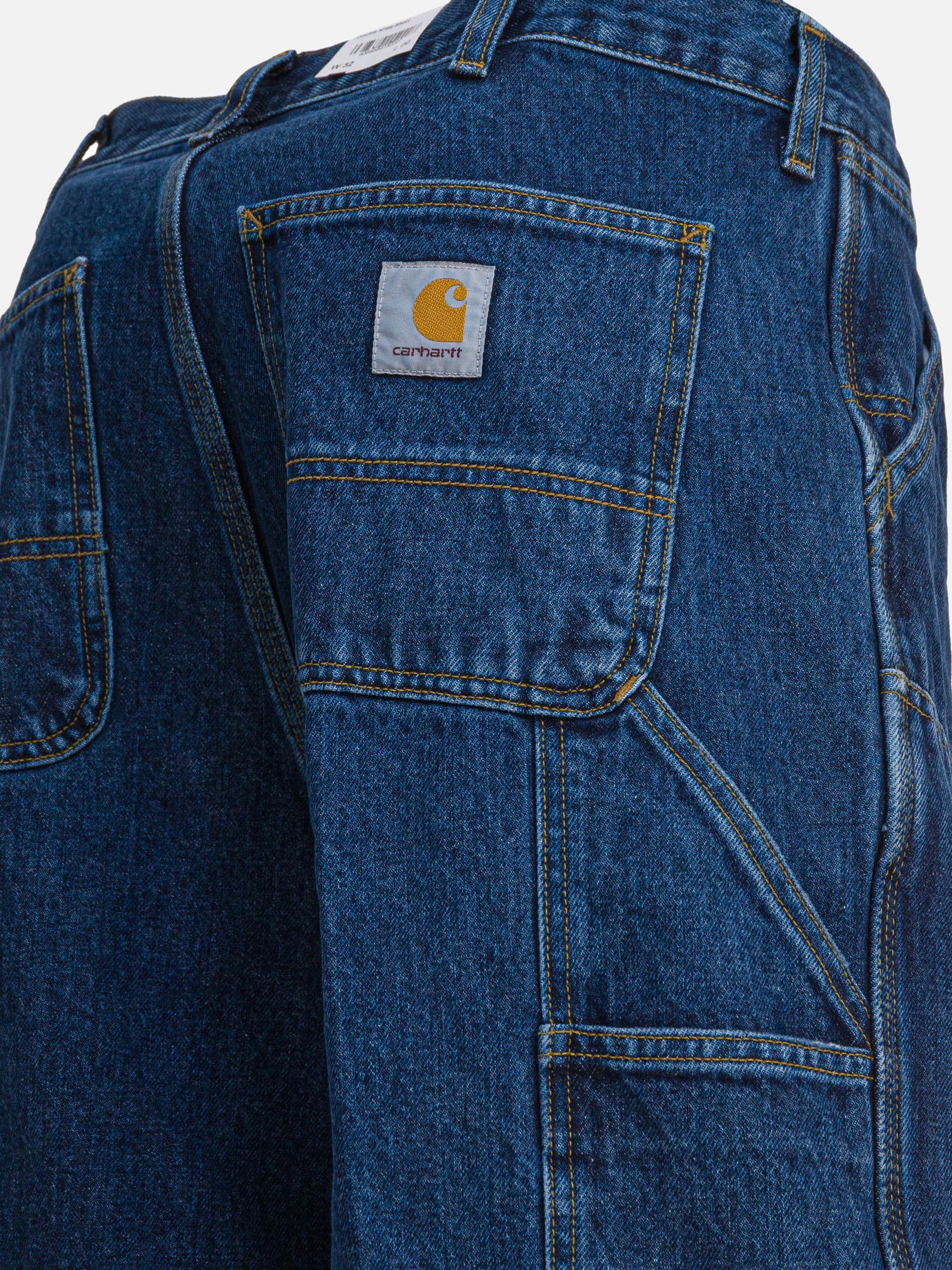 Five pockets shorts Solid colour Blue - Carhartt WIP Men | PDP | VIETTI Online Store | Zoom-Modal_4