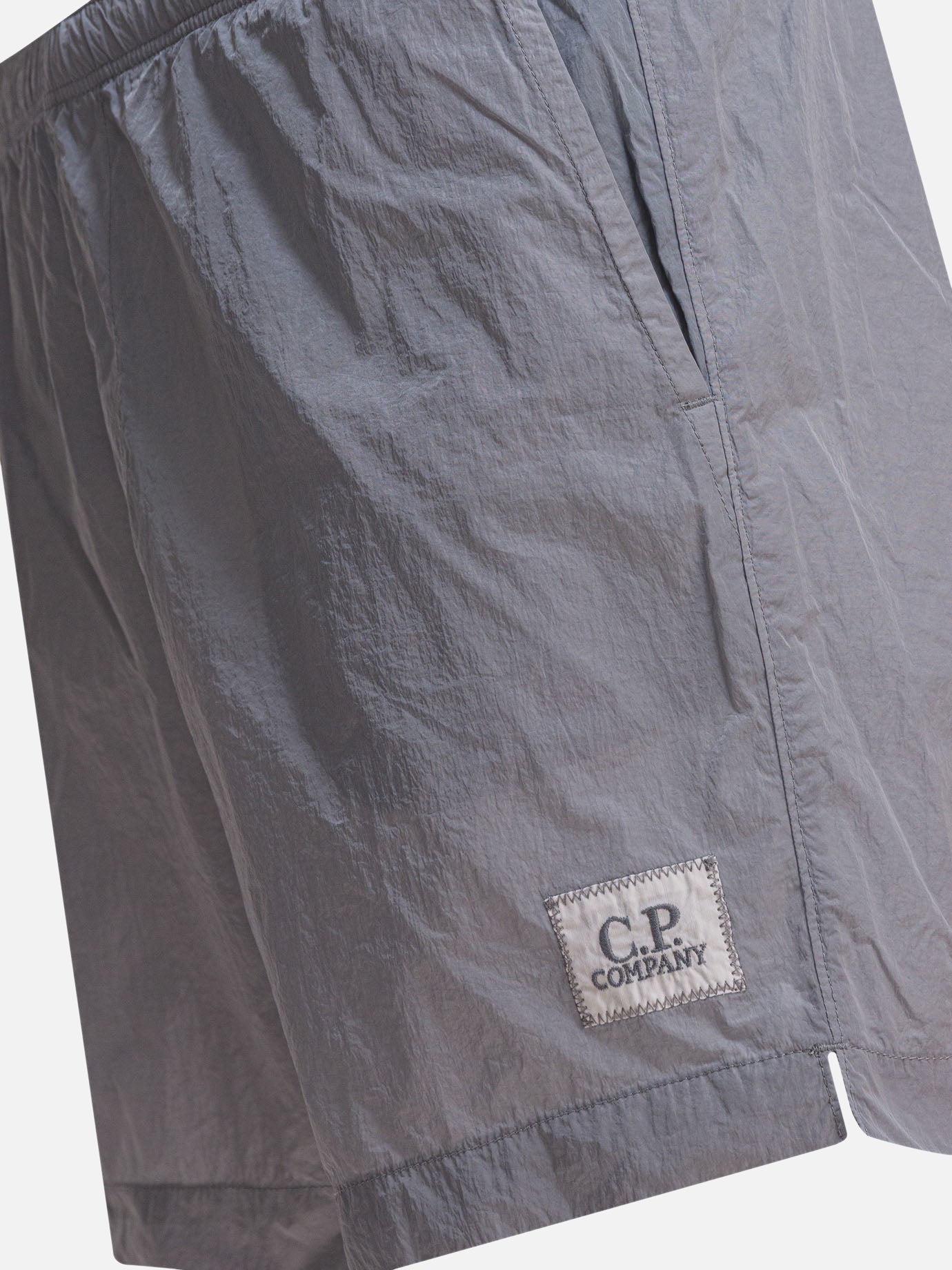 Short da mare Logo Grigio - C.P. Company Uomo | PDP | VIETTI Online Store | Zoom-Modal_4