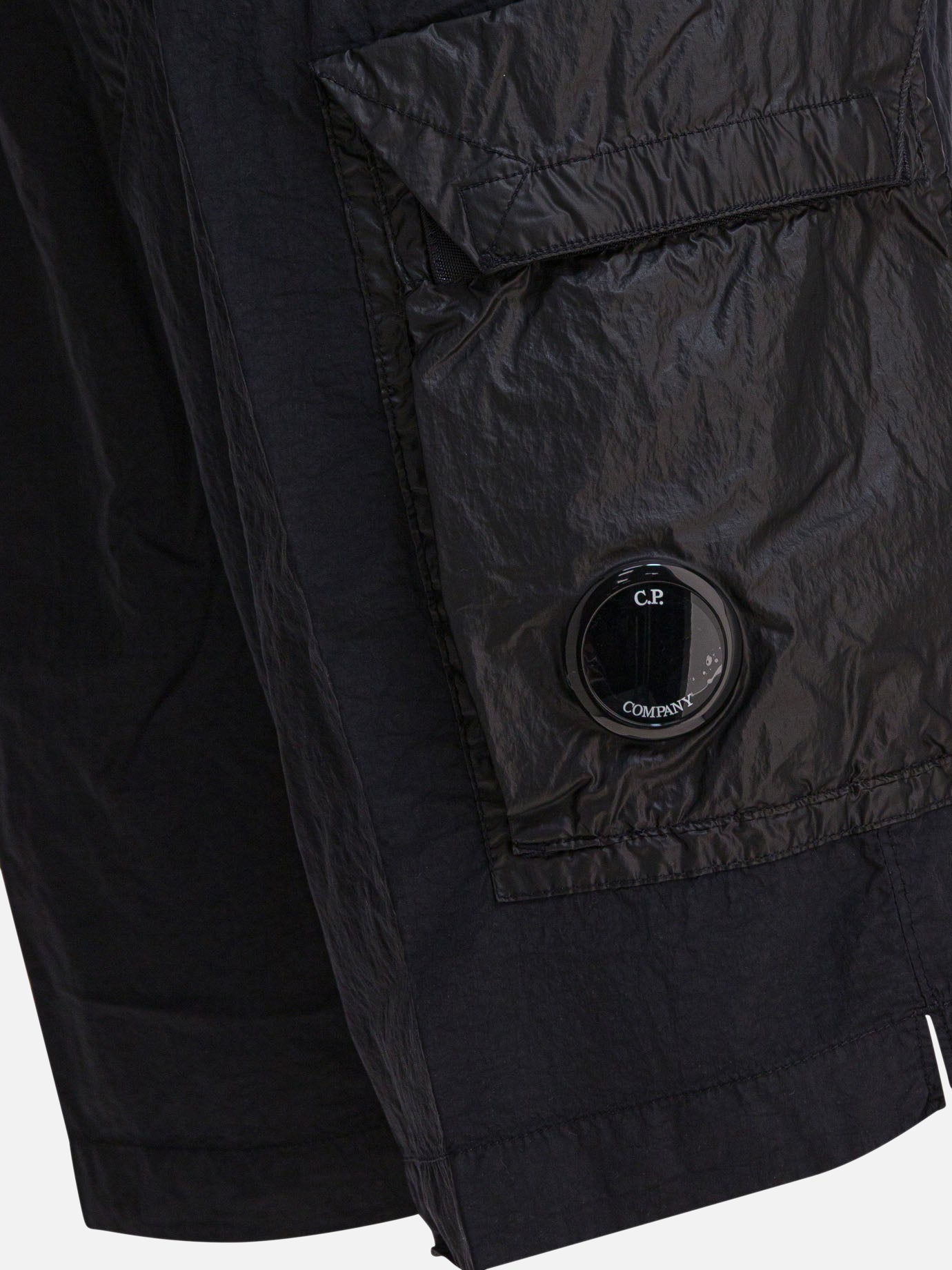 Swim shorts Solid colour Black - C.P. Company Men | PDP | VIETTI Online Store | Zoom-Modal_4