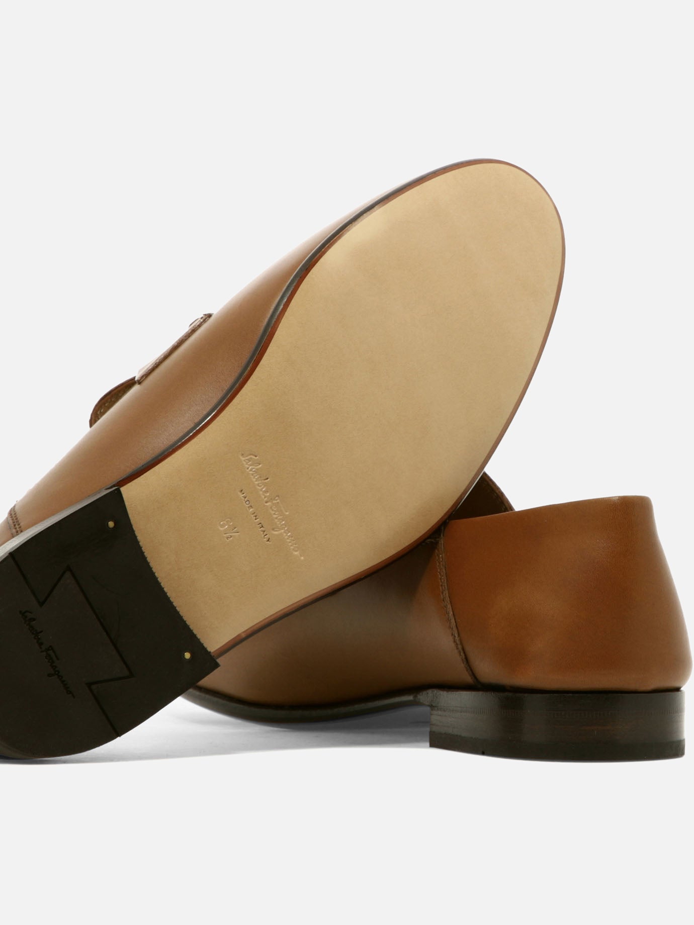Ferragamo Leather loafers Brown