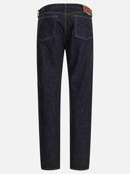 Jeans a gamba dritta Solid colour Blu - KAPITAL Uomo | PLP | VIETTI Online Store | 2