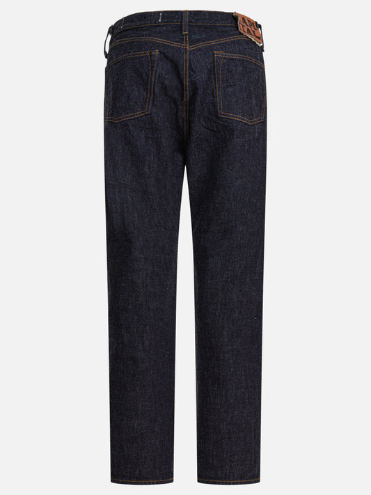 Jeans a gamba dritta Solid colour Blu - KAPITAL Uomo | PLP | VIETTI Online Store | 2