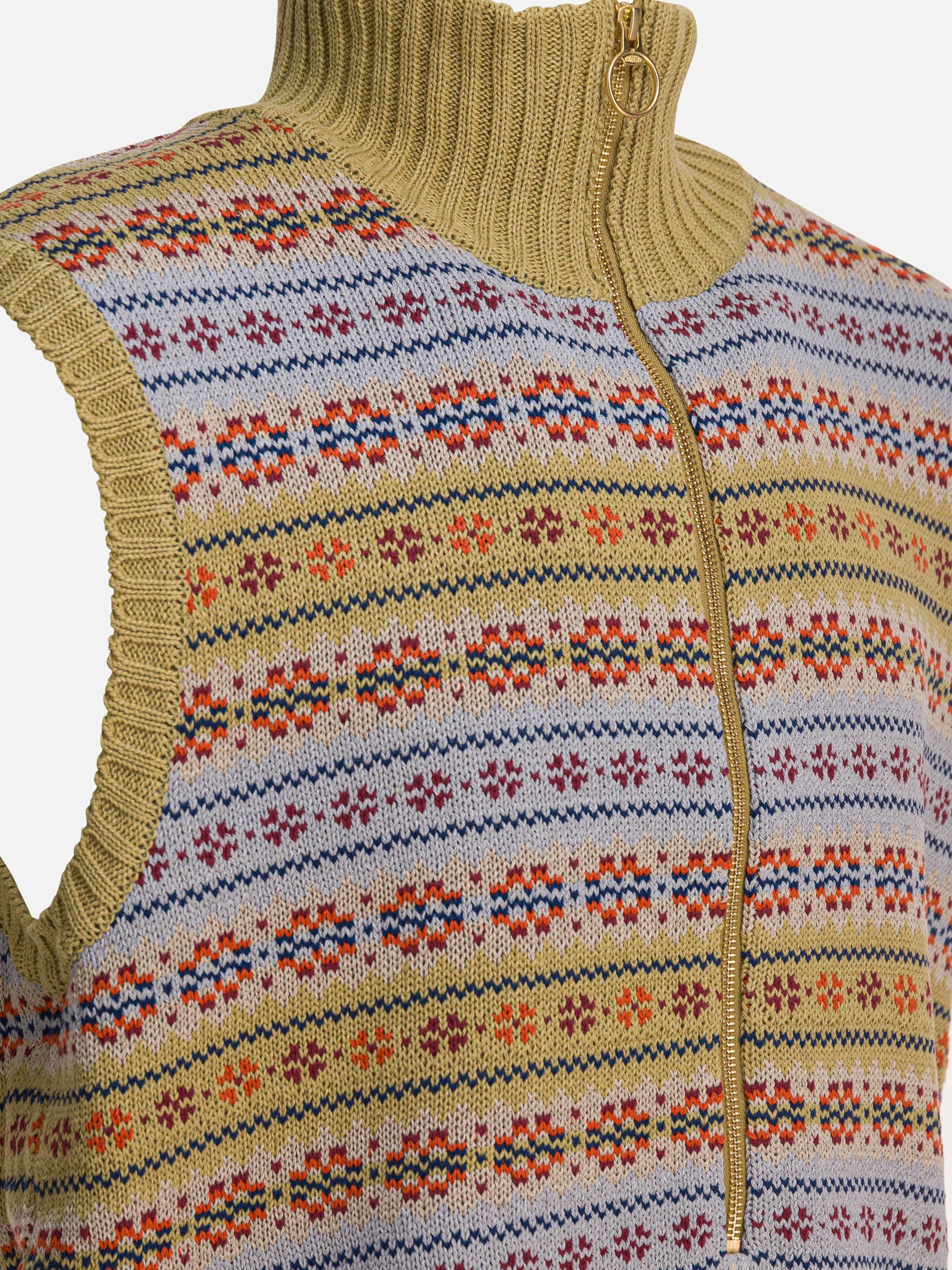 Vests Embroidered Beige - KAPITAL Men | PDP | VIETTI Online Store | Zoom-Modal_4