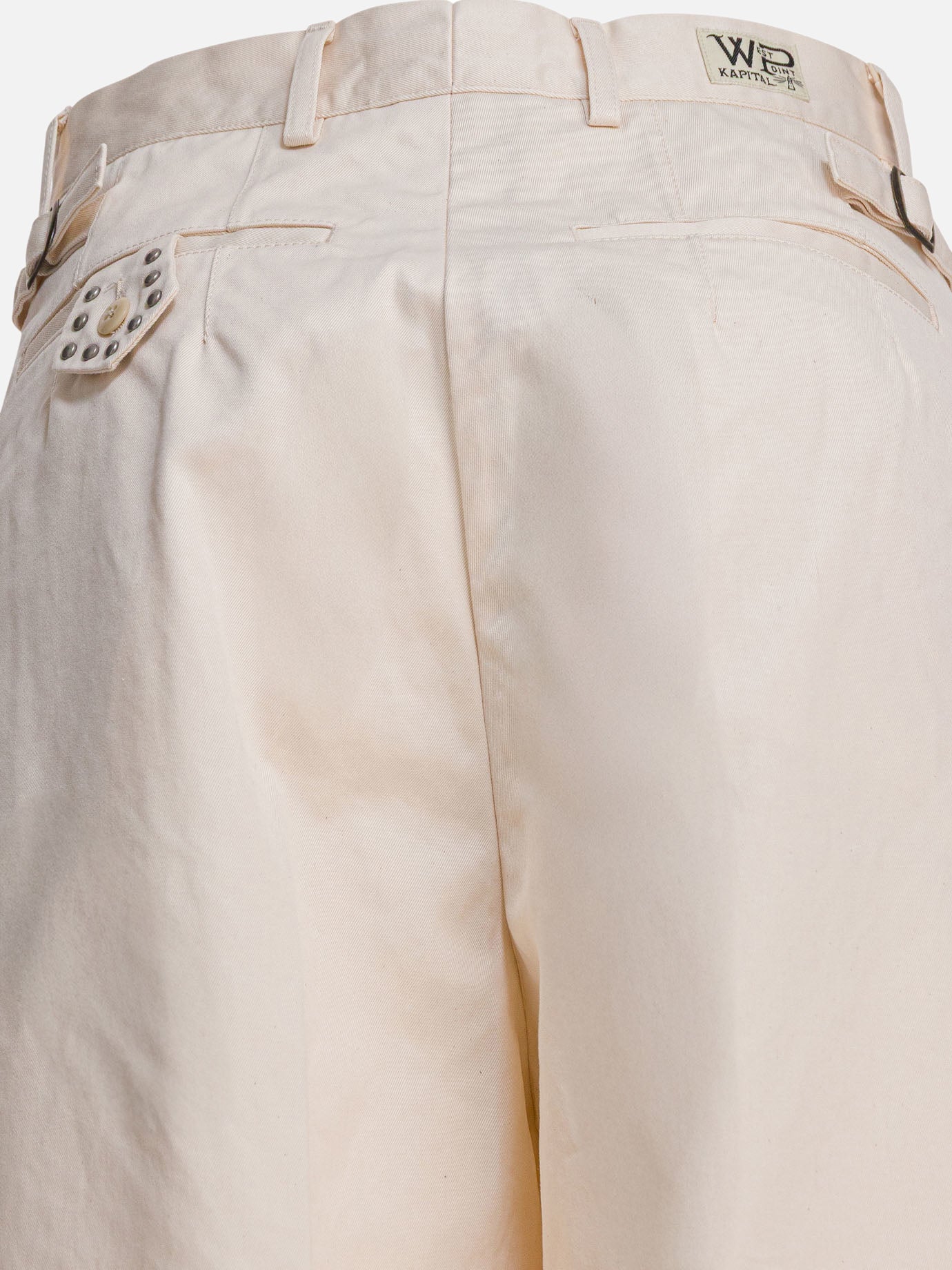 Pantaloni casual Solid colour Beige - KAPITAL Uomo | PDP | VIETTI Online Store | Zoom-Modal_4