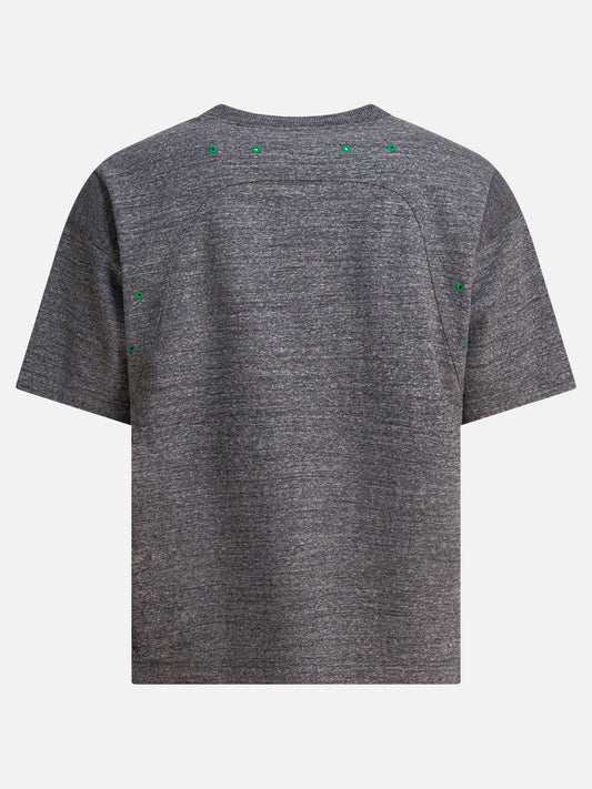 Crewneck t-shirts Solid colour Grey - KAPITAL Men | PLP | VIETTI Online Store | 2