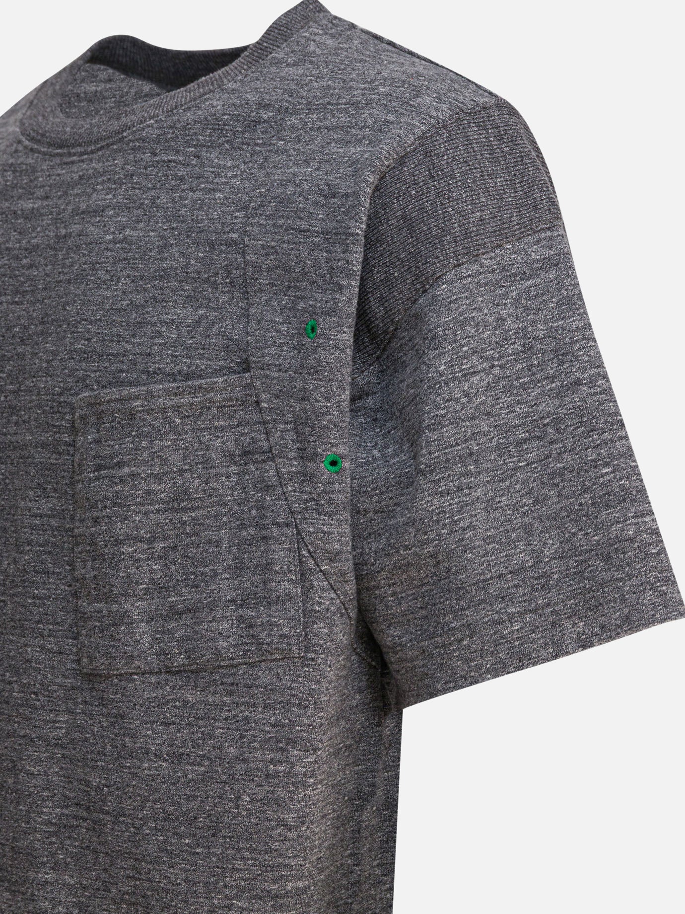 Crewneck t-shirts Solid colour Grey - KAPITAL Men | PDP | VIETTI Online Store | Zoom-Modal_4