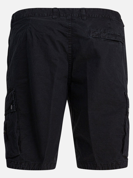 Short cargo Logo Nero - Stone Island Uomo | PLP | VIETTI Online Store | 2