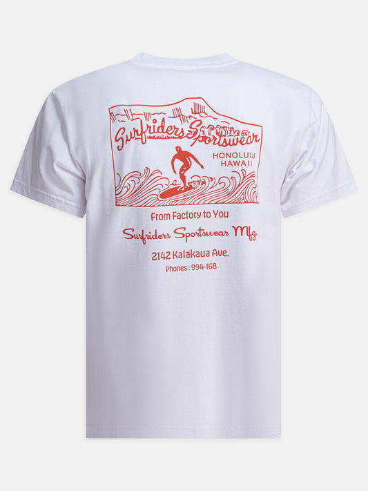 Crewneck t-shirts Logo White - Sun Surf Men | PLP | VIETTI Online Store | 2