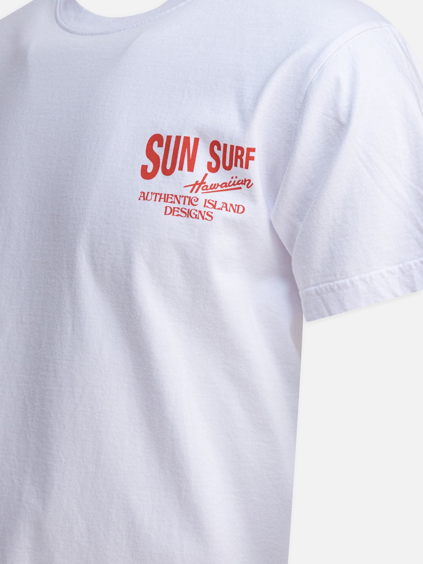Crewneck t-shirts Logo White - Sun Surf Men | PDP | VIETTI Online Store | Zoom-Modal_4