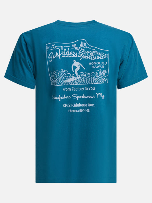 Crewneck t-shirts Logo Blue - Sun Surf Men | PLP | VIETTI Online Store | 2