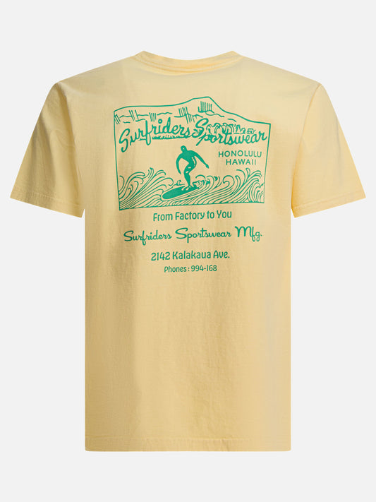 Crewneck t-shirts Logo Yellow - Sun Surf Men | PLP | VIETTI Online Store | 2