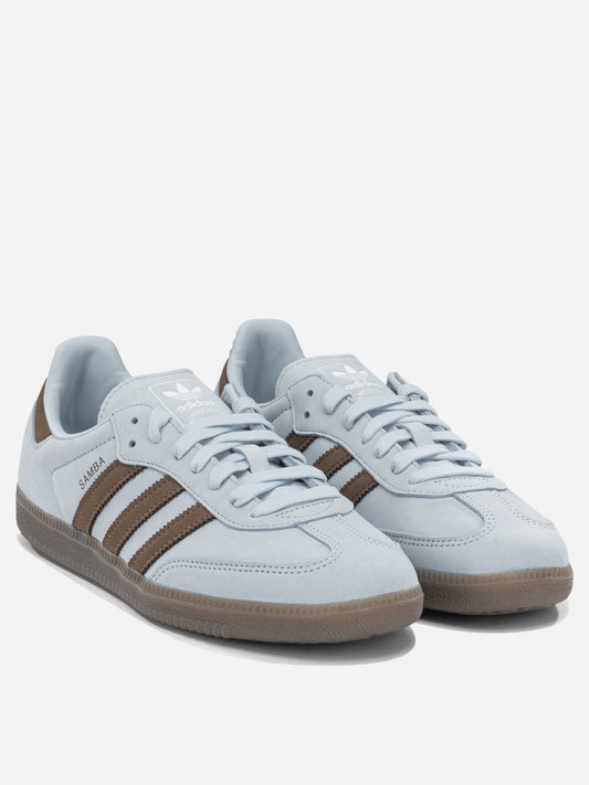 Low top sneakers 100% leather - 100% rubber Light blue - Adidas Originals Women | PLP | VIETTI Online Store | 2