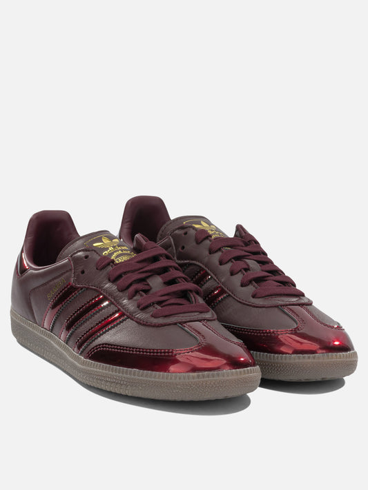 Low top sneakers 100% leather - 100% rubber Bordeaux - Adidas Originals Women | PLP | VIETTI Online Store | 2
