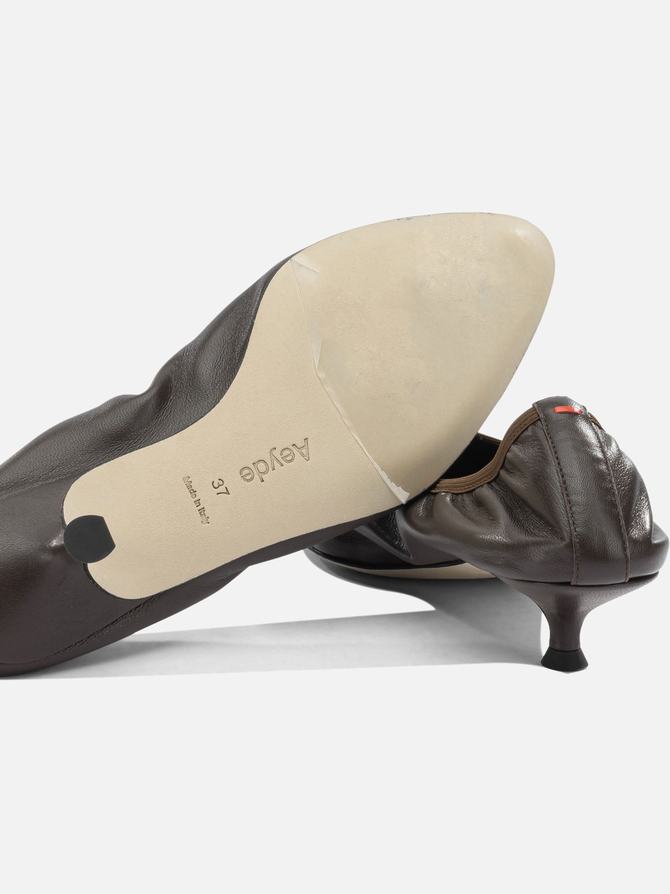 Pumps 100% nappa leather - 100% cow leather Brown - Aeyde Women | PDP | VIETTI Online Store | Zoom-Modal_5