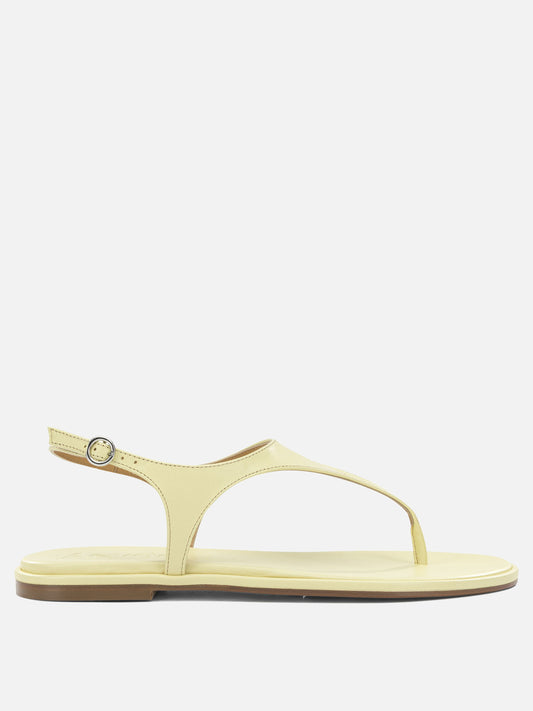 Aeyde "Raine" Low sandals Yellow