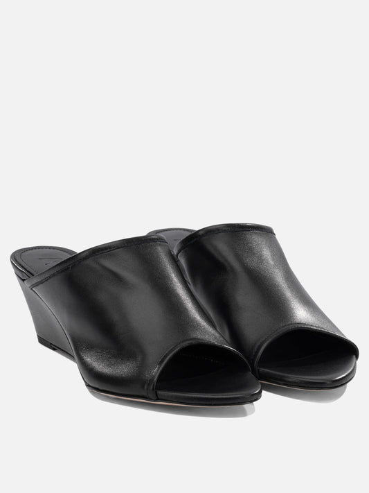 Sandali con tacco 100% nappa leather - 100% cow leather Nero - Aeyde Donna | PLP | VIETTI Online Store | 2