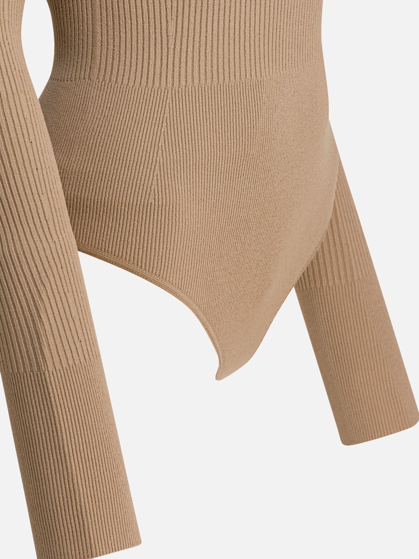 Bodysuits Solid colour Beige - Alaïa Women | PDP | VIETTI Online Store | Zoom-Modal_4