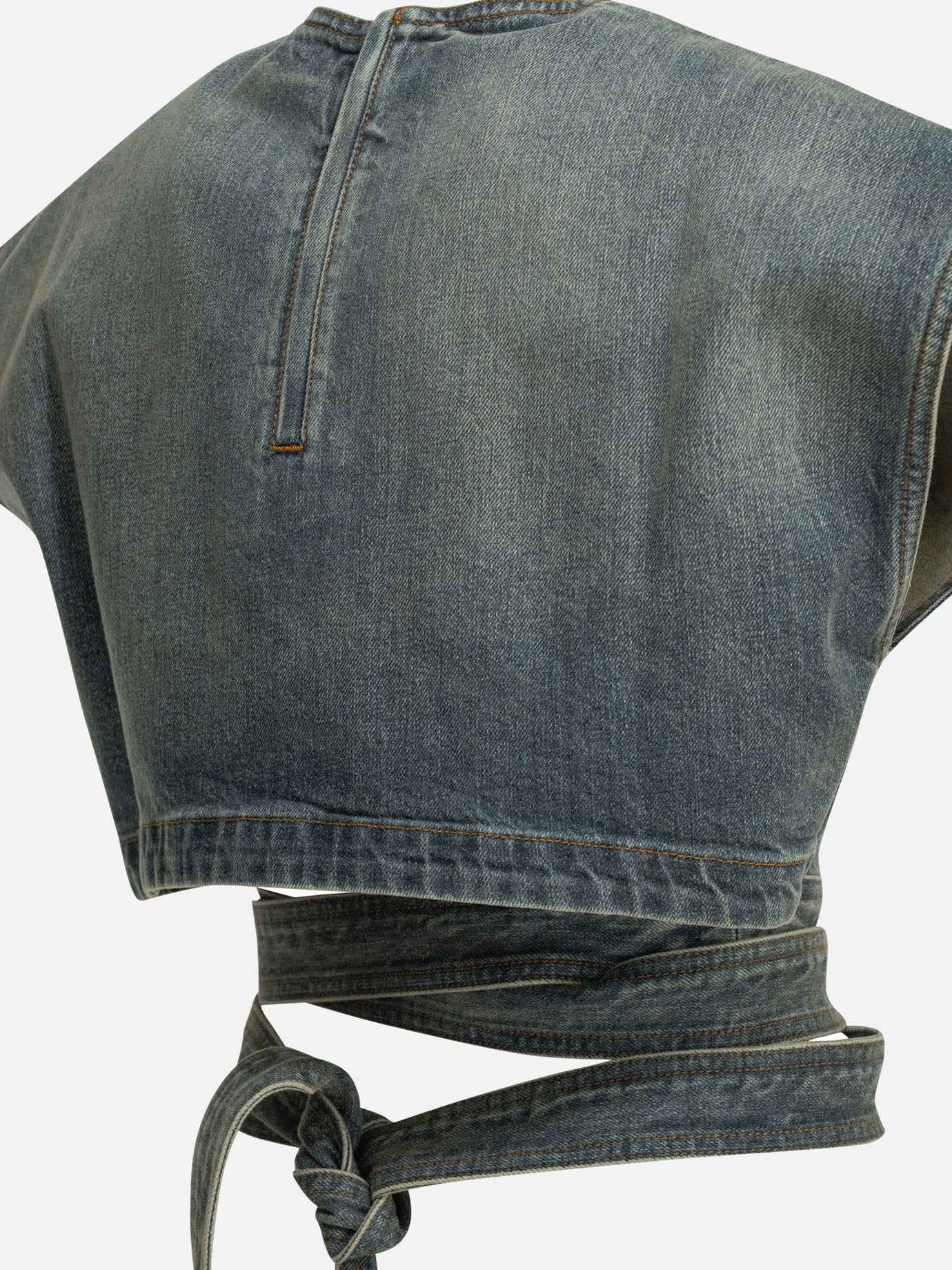 Casual tops Solid colour Light blue - Alaïa Women | PDP | VIETTI Online Store | Zoom-Modal_6