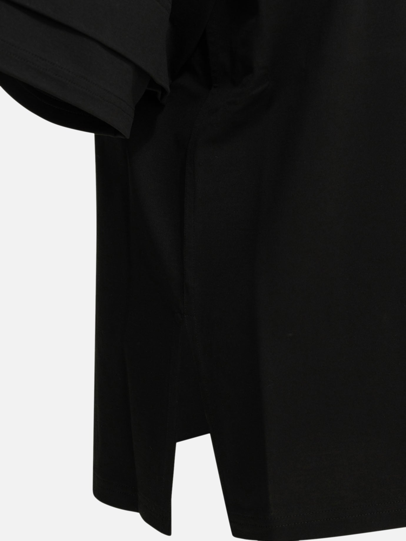 Crewneck t-shirts Solid colour Black - Alaïa Women | PDP | VIETTI Online Store | Zoom-Modal_4