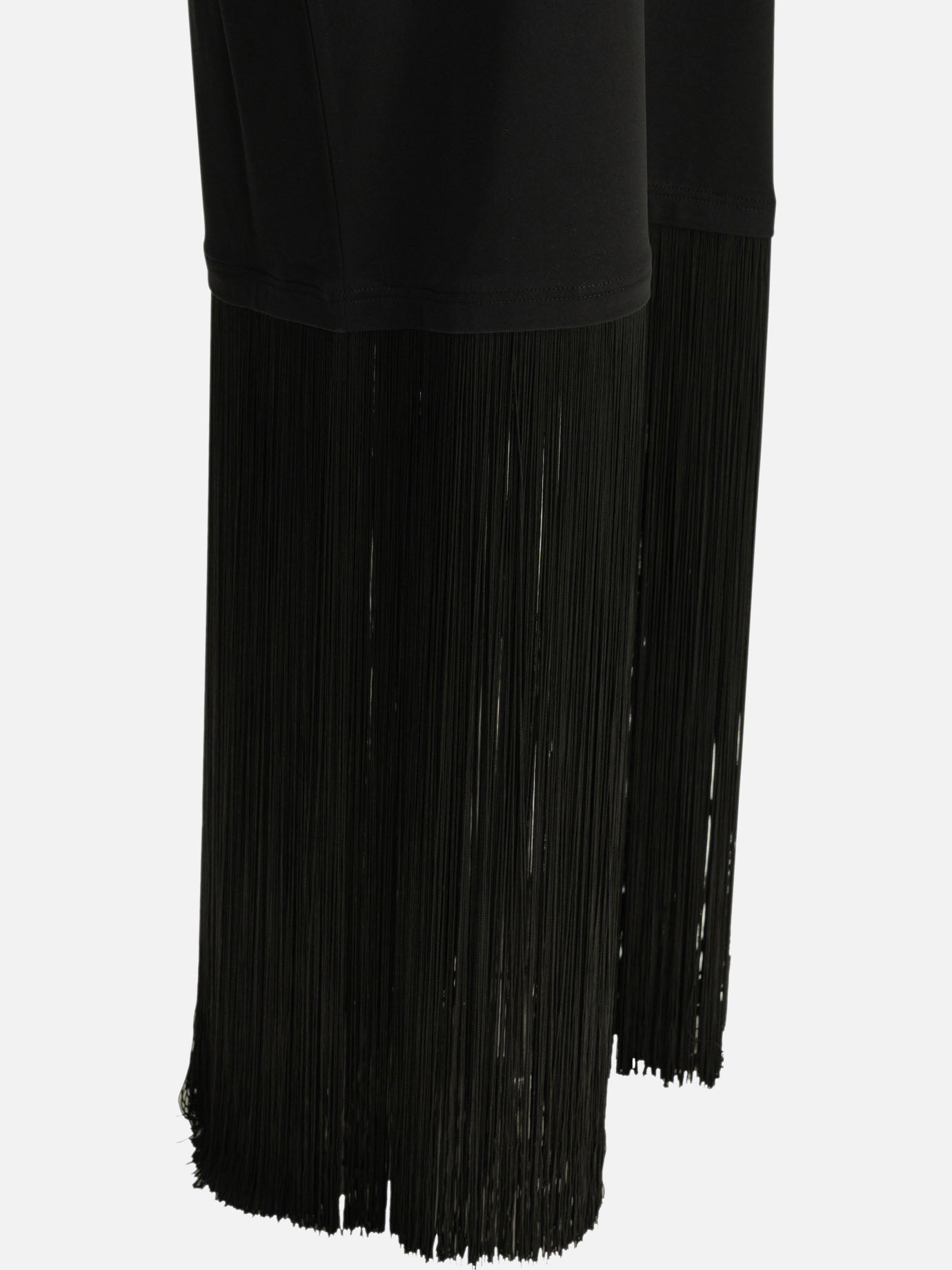 Crewneck t-shirts Solid colour Black - Alaïa Women | PDP | VIETTI Online Store | Zoom-Modal_4