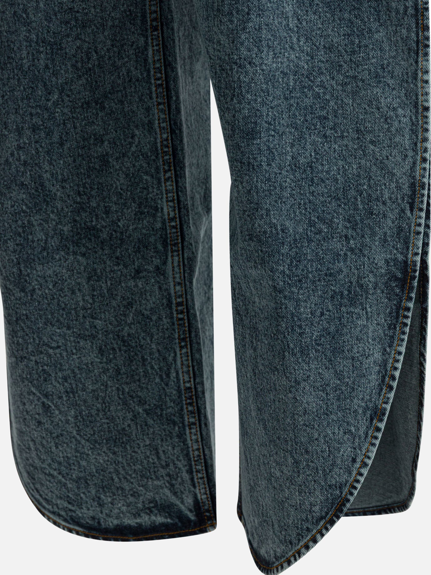 Wide-leg jeans Solid colour Light blue - Alaïa Women | PDP | VIETTI Online Store | Zoom-Modal_6