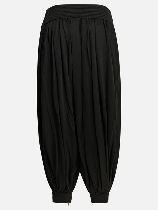 Leisure trousers Solid colour Black - Alaïa Women | PLP | VIETTI Online Store | 2