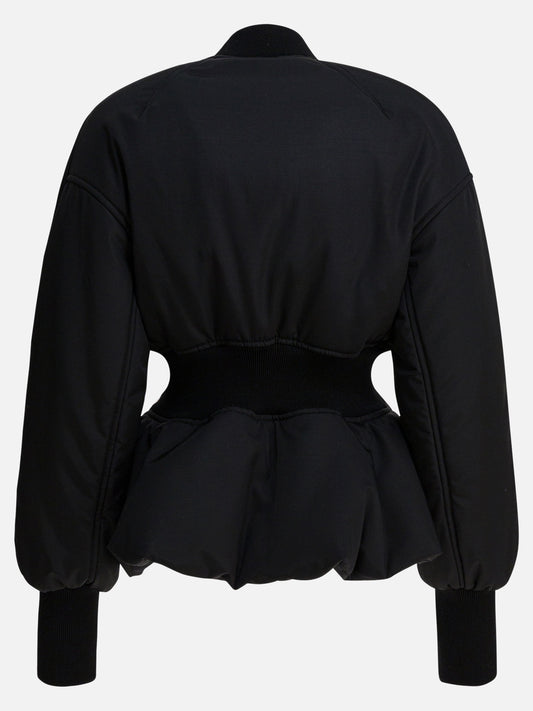 Bomber jackets Solid colour Black - Alaïa Women | PLP | VIETTI Online Store | 2