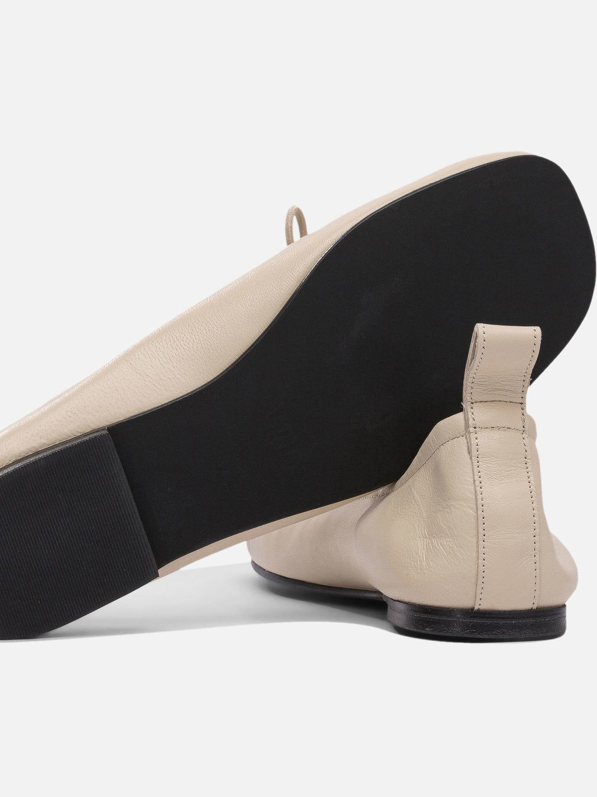 Alohas "Rosalind" leather ballet flats White