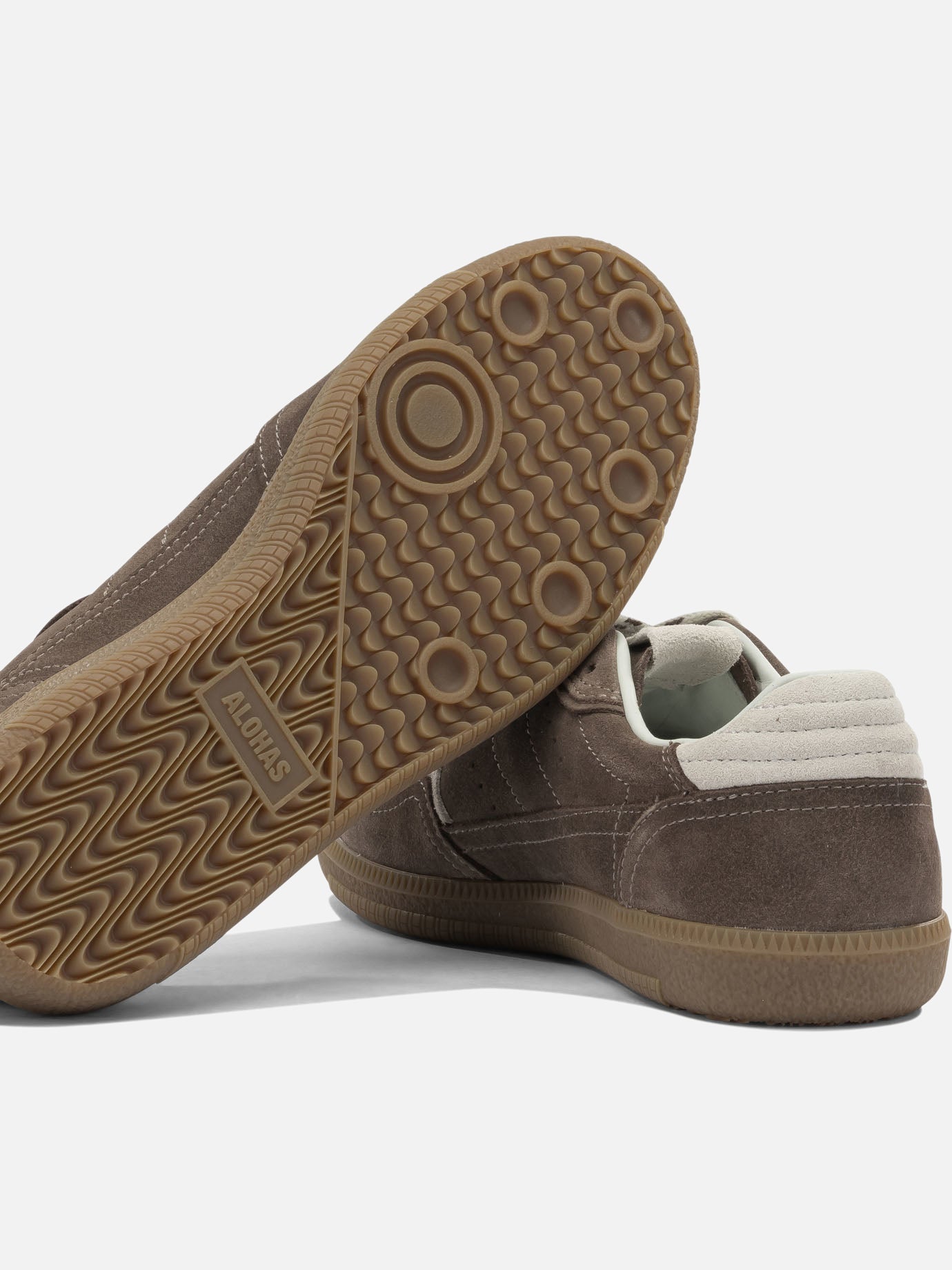 Low top sneakers 100% cow suede - 100% rubber Brown - Alohas Women | PDP | VIETTI Online Store | Zoom-Modal_5