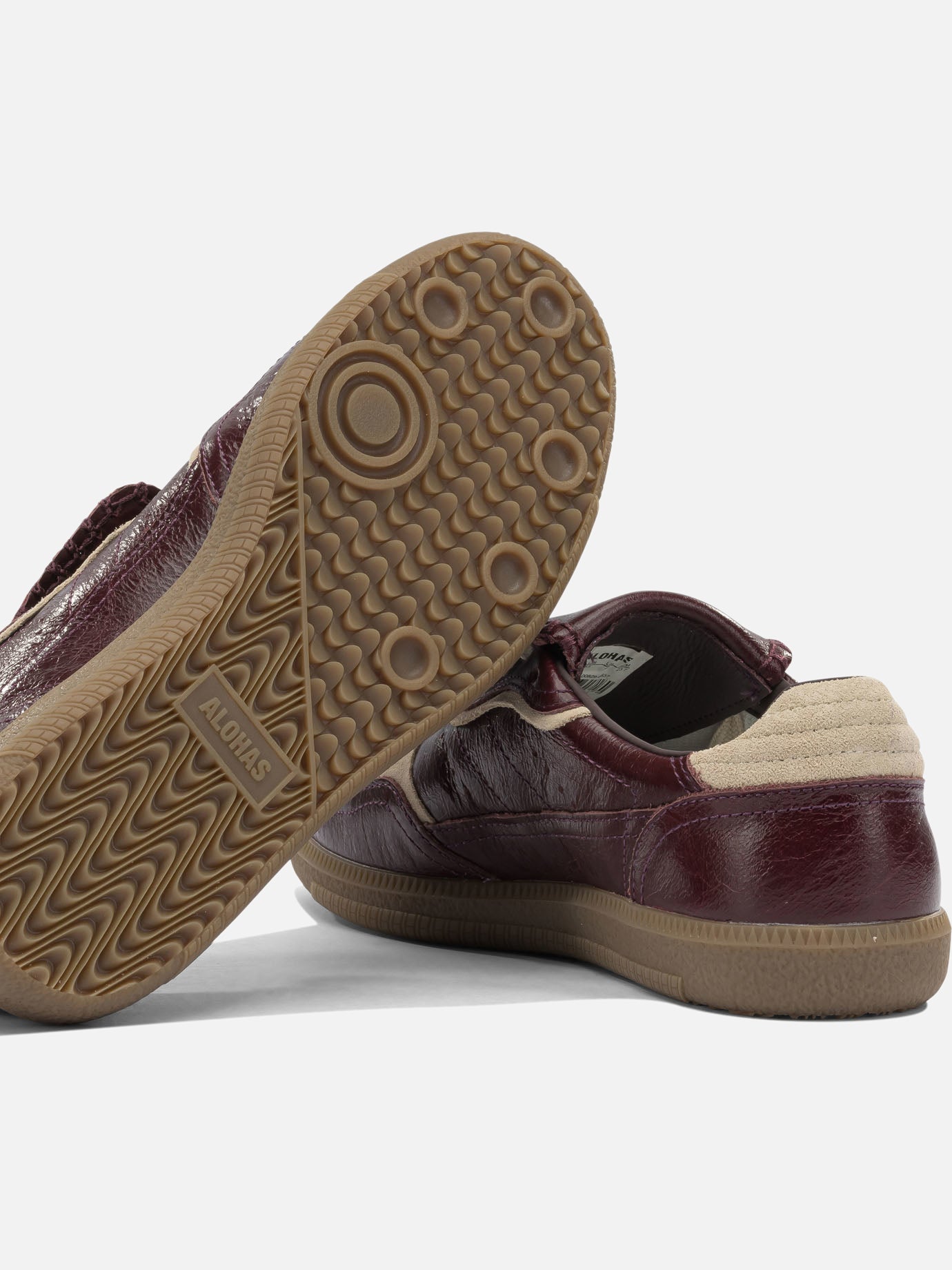 Low top sneakers 100% cow leather - 100% rubber Brown - Alohas Women | PDP | VIETTI Online Store | Zoom-Modal_5