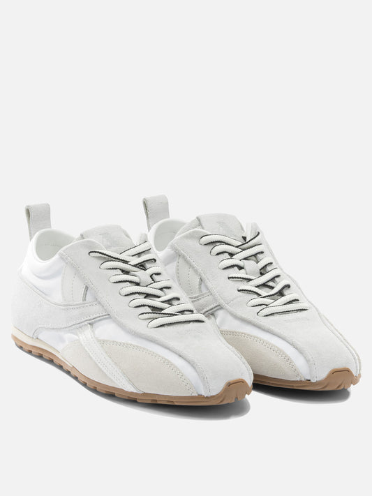 Low top sneakers 100% cow leather - 100% rubber White - Alohas Women | PLP | VIETTI Online Store | 2