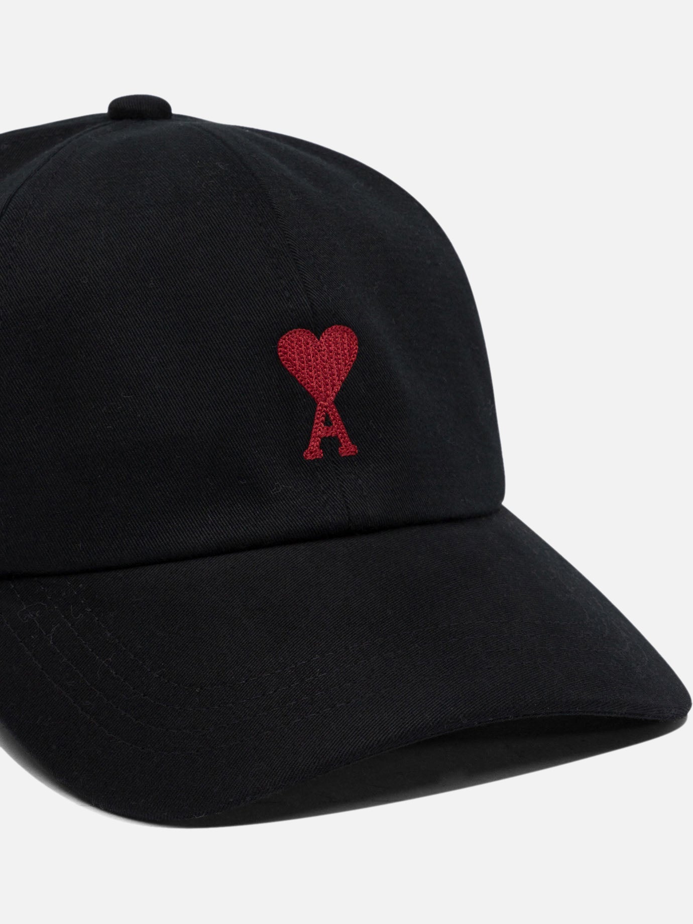 Baseball caps 100% cotton - Other fabric: 100% polyethylene Black - Ami Paris Women | PDP | VIETTI Online Store | Zoom-Modal_4