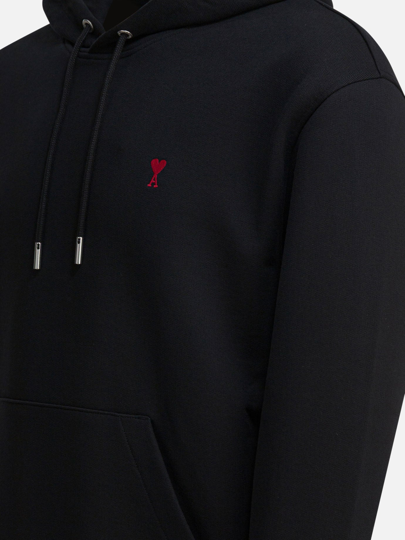 Felpe con cappuccio Logo Nero - Ami Paris Uomo | PDP | VIETTI Online Store | Zoom-Modal_4