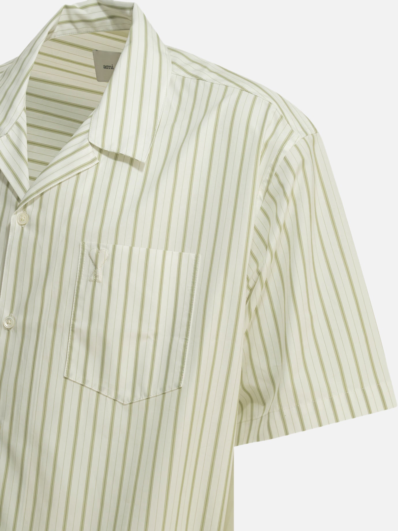 Casual shirts Striped Green - Ami Paris Men | PDP | VIETTI Online Store | Zoom-Modal_4
