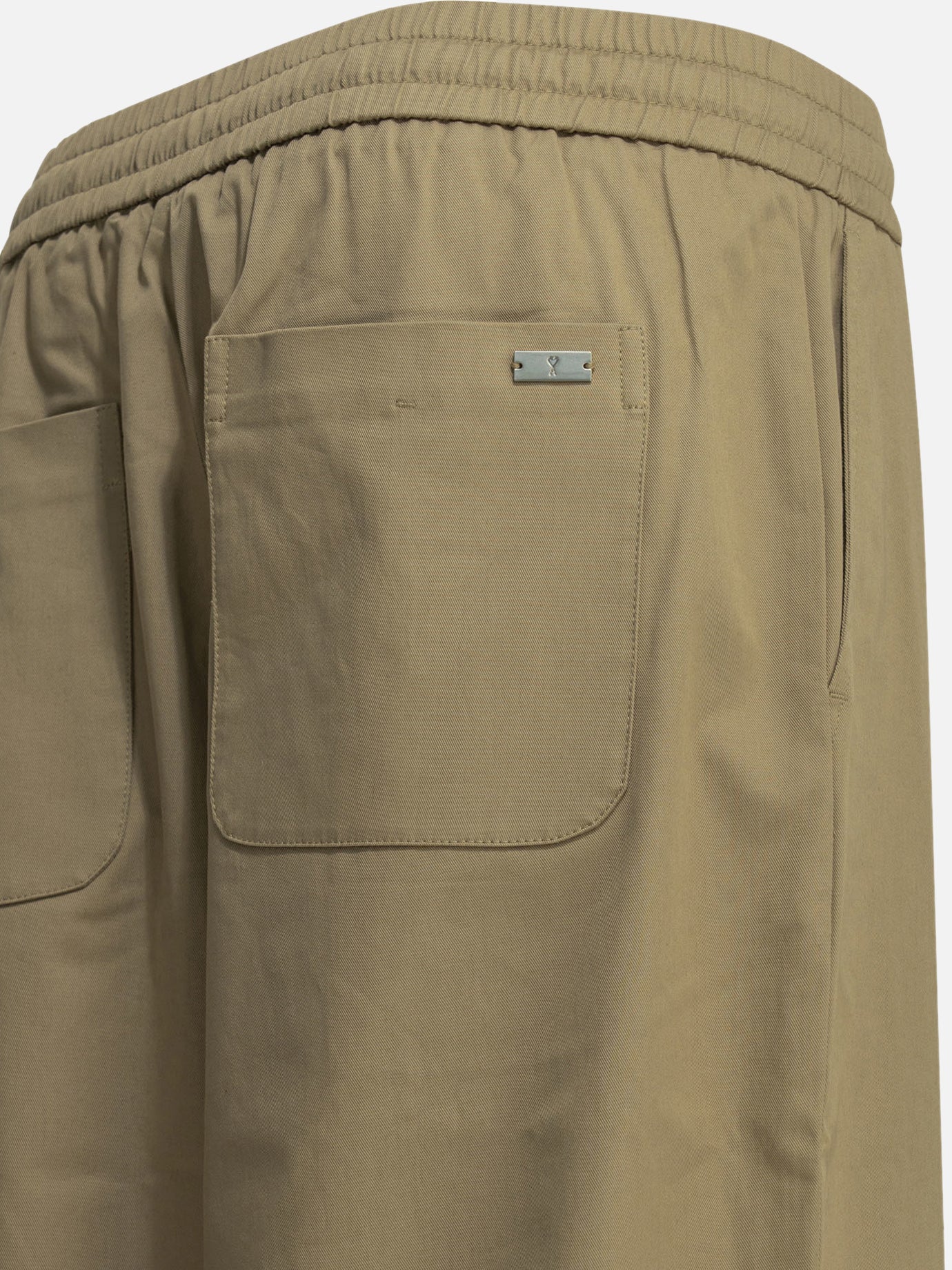 Leisure trousers Logo Beige - Ami Paris Men | PDP | VIETTI Online Store | Zoom-Modal_4
