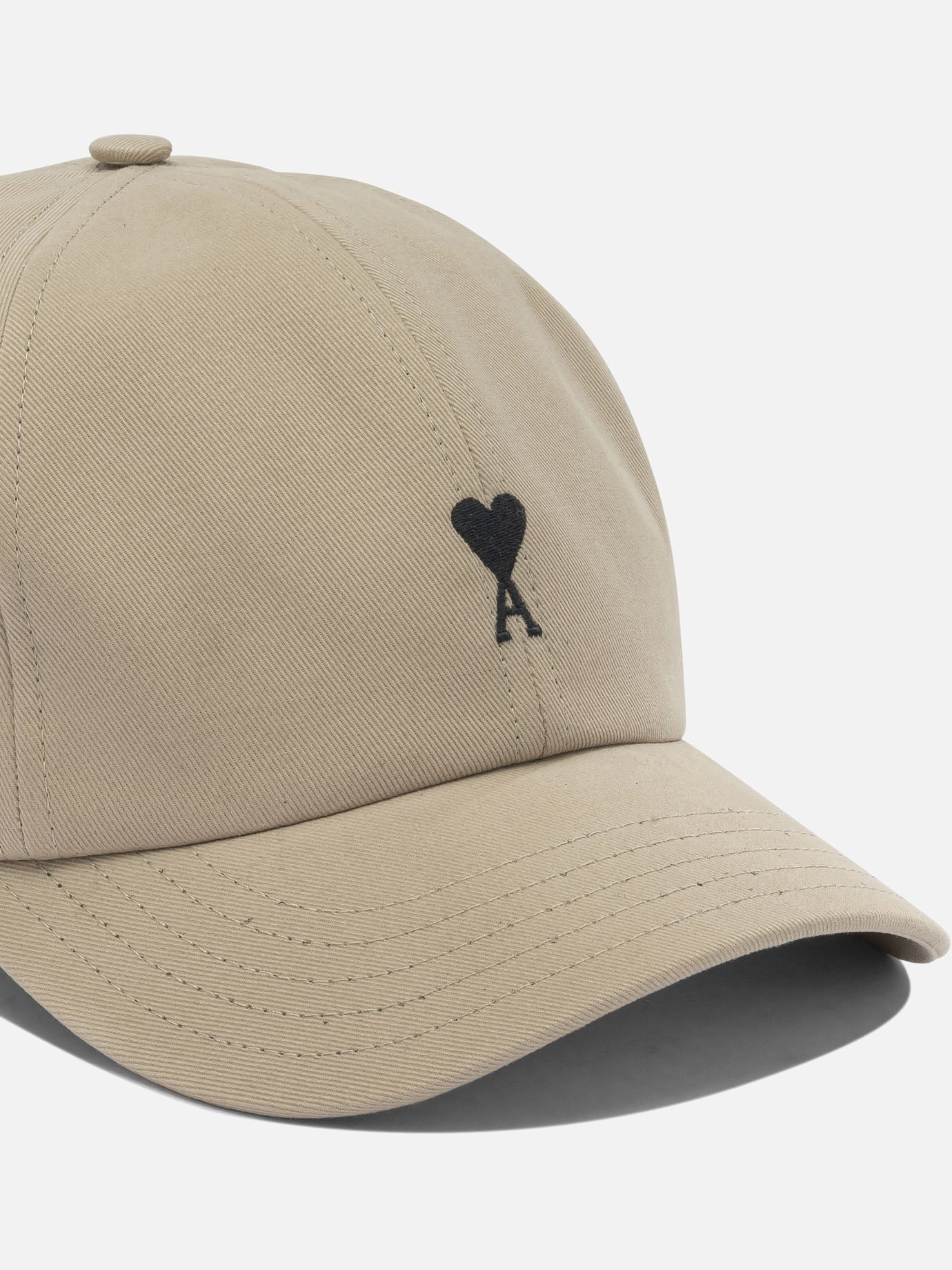 Baseball caps 100% cotton Beige - Ami Paris Women | PDP | VIETTI Online Store | Zoom-Modal_4