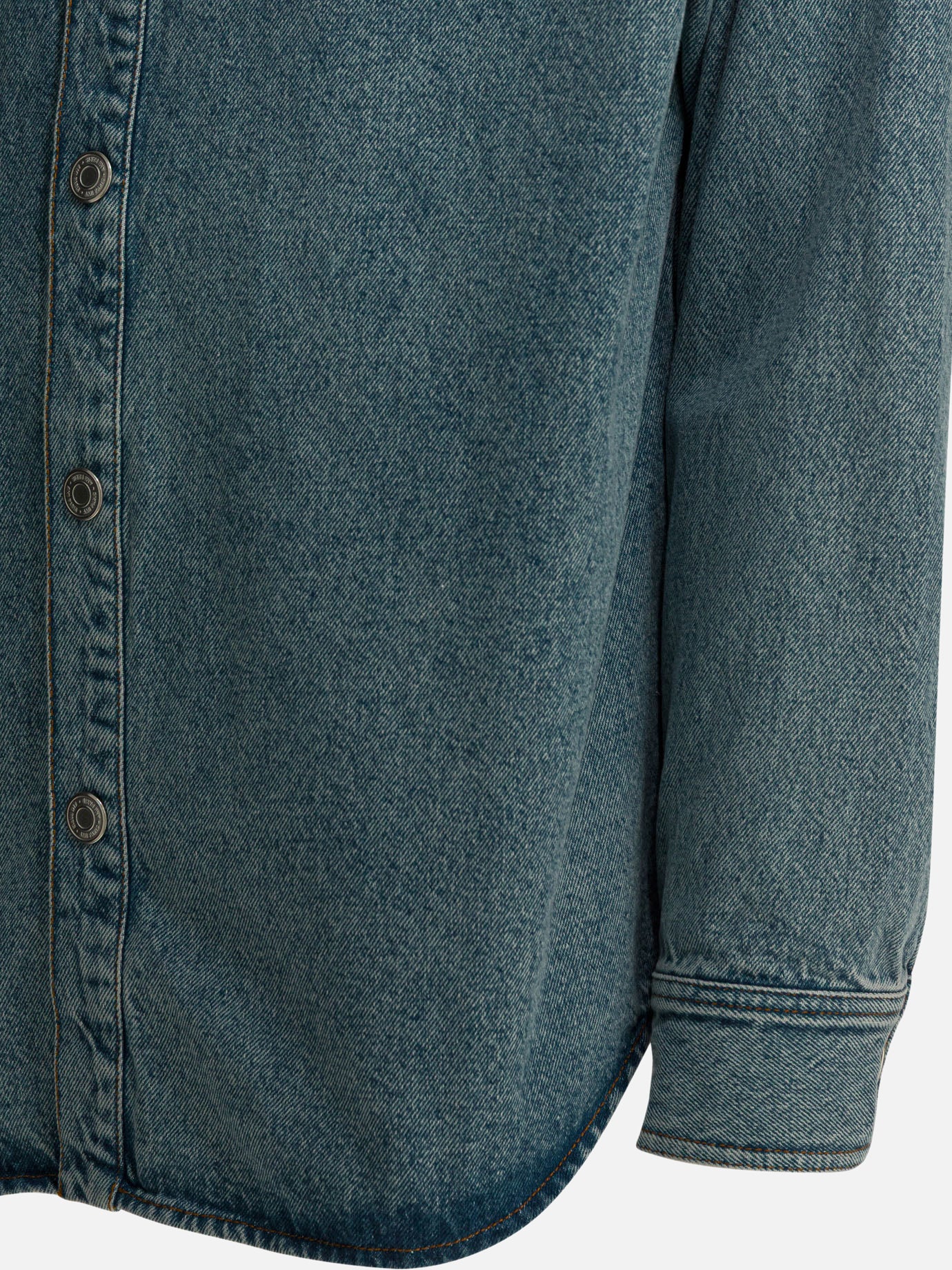 Casual shirts Logo Blue - Ami Paris Men | PDP | VIETTI Online Store | Zoom-Modal_4