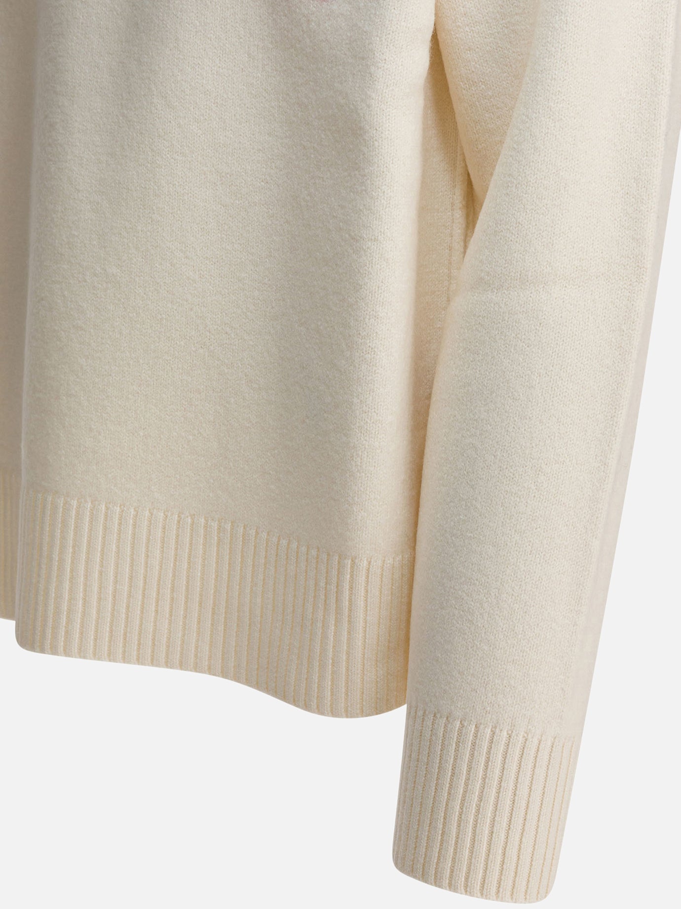 Maglioni girocollo Logo Bianco - Ami Paris Uomo | PDP | VIETTI Online Store | Zoom-Modal_4