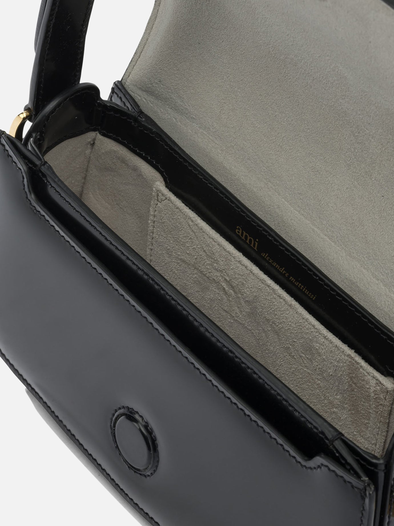 Small bags 100% calf leather - Lining: 100% lamb leather Black - Ami Paris Women | PDP | VIETTI Online Store | Zoom-Modal_5