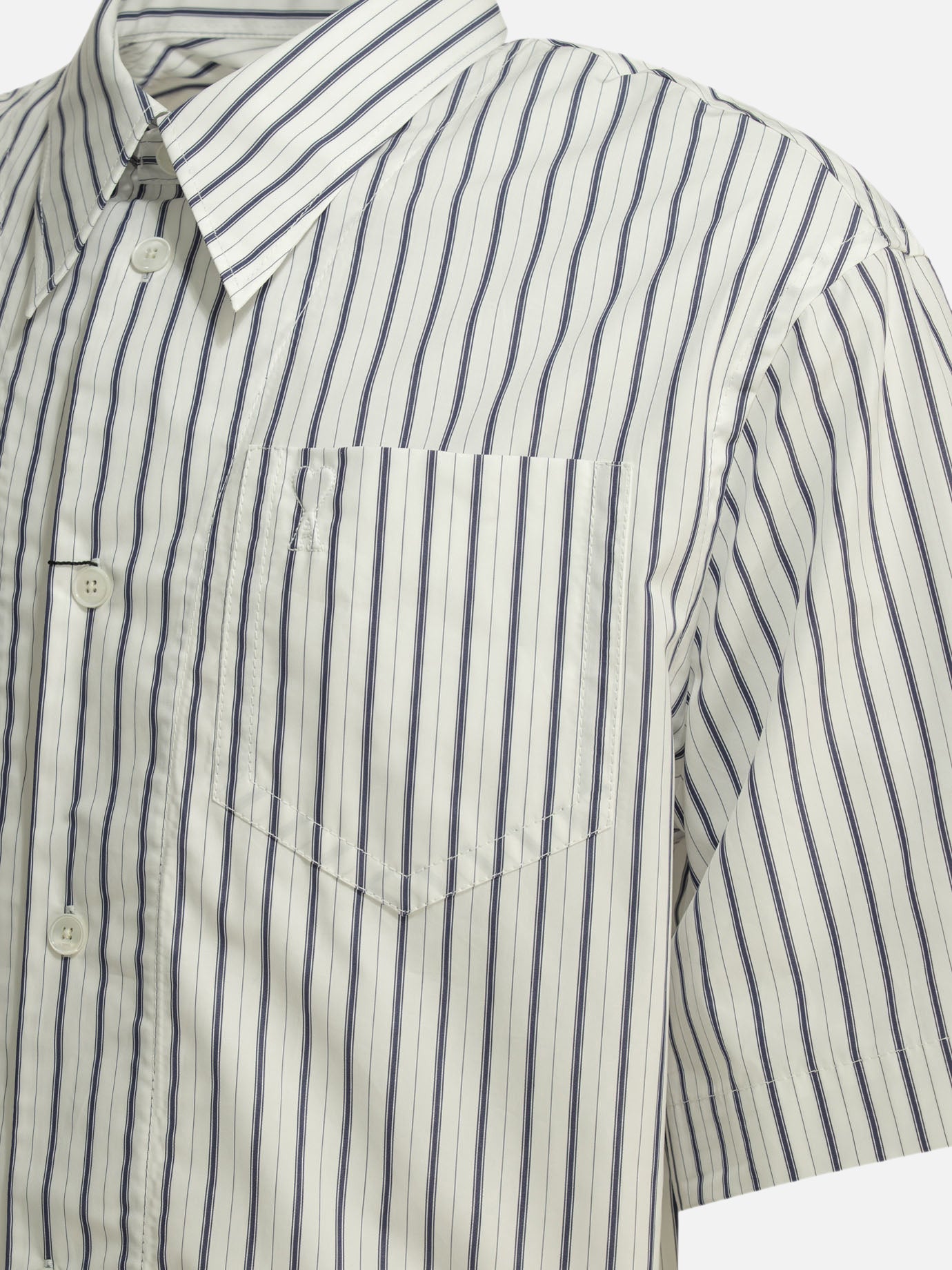 Casual shirts Striped White - Ami Paris Men | PDP | VIETTI Online Store | Zoom-Modal_4