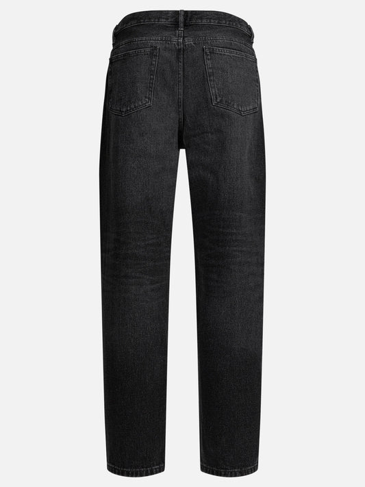 Jeans a gamba dritta Solid colour Nero - A.P.C. Uomo | PLP | VIETTI Online Store | 2