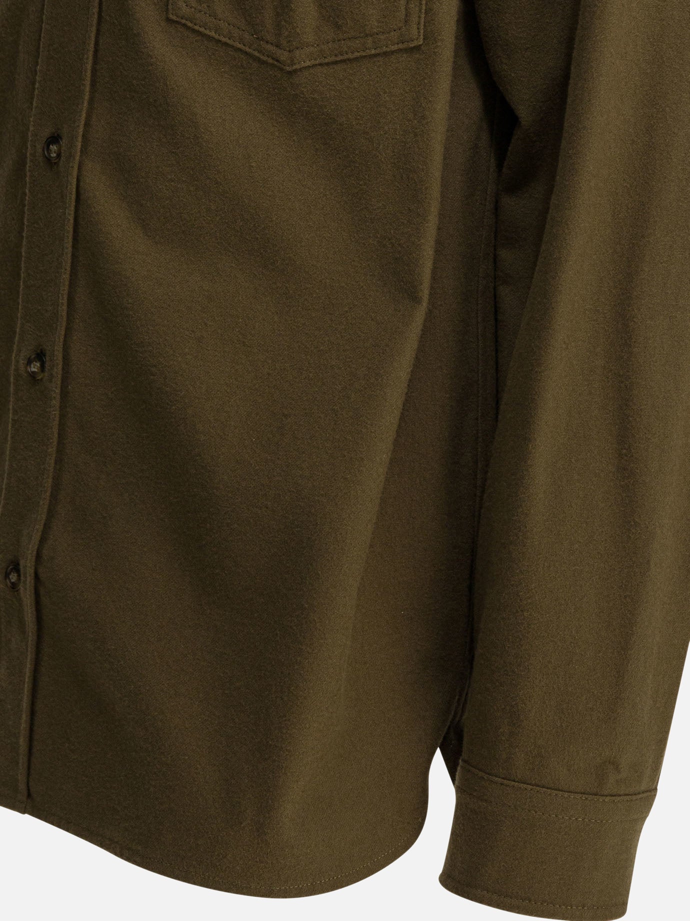 Overshirt jackets Solid colour Green - A.P.C. Men | PDP | VIETTI Online Store | Zoom-Modal_4