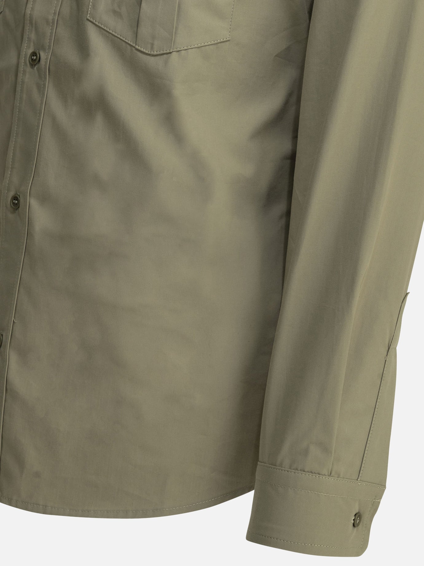 Casual shirts Solid colour Green - A.P.C. Men | PDP | VIETTI Online Store | Zoom-Modal_4