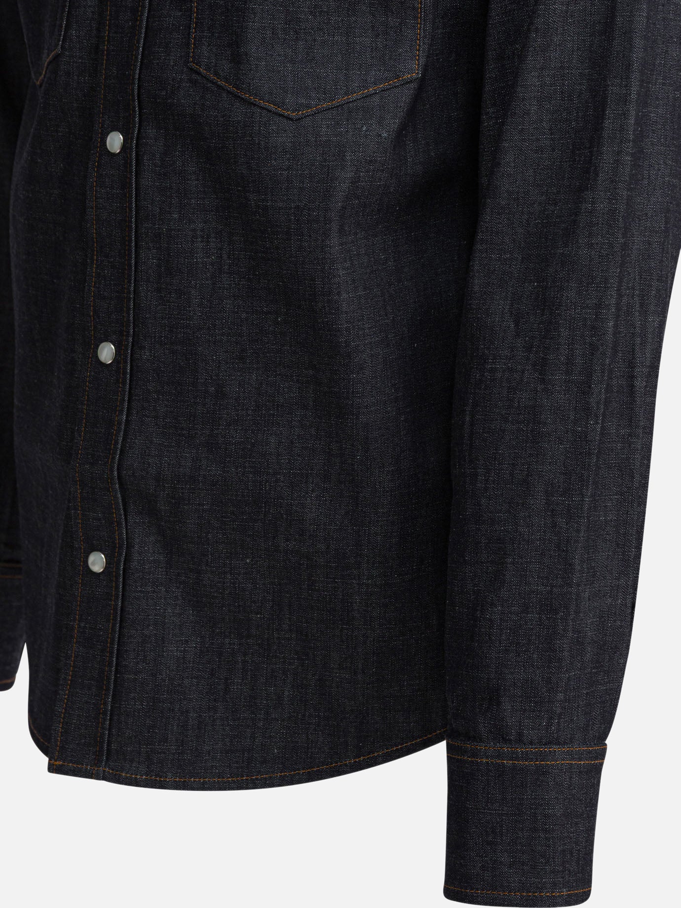 Casual shirts Solid colour Blue - A.P.C. Men | PDP | VIETTI Online Store | Zoom-Modal_4