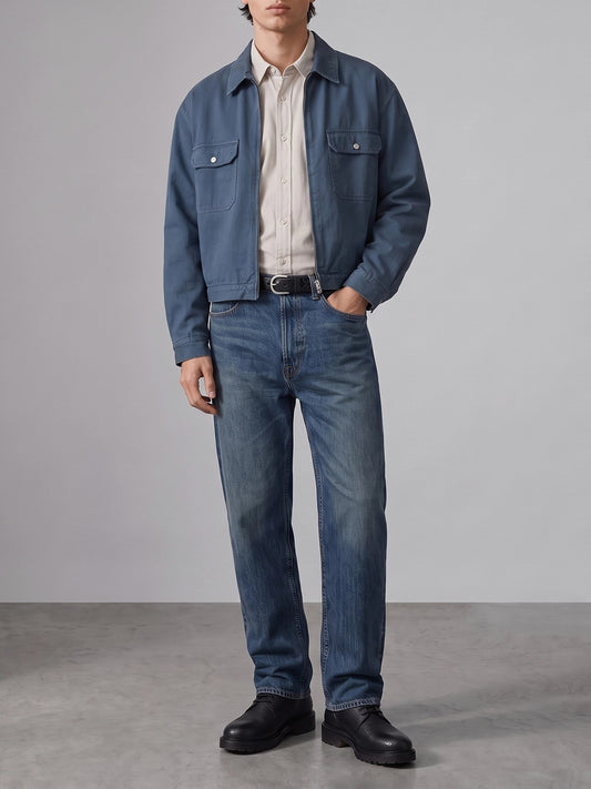 Giacche leggere & Trapuntate Solid colour Blu - A.Presse Uomo | PLP | VIETTI Online Store | 2
