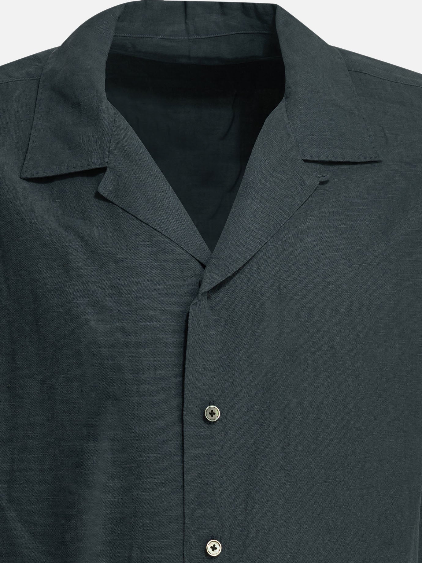 Casual shirts Solid colour Blue - A.Presse Men | PDP | VIETTI Online Store | Zoom-Modal_3