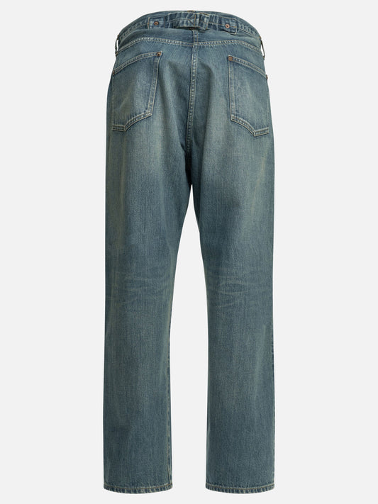 Jeans a gamba dritta Solid colour Azzurro - A.Presse Uomo | PLP | VIETTI Online Store | 2