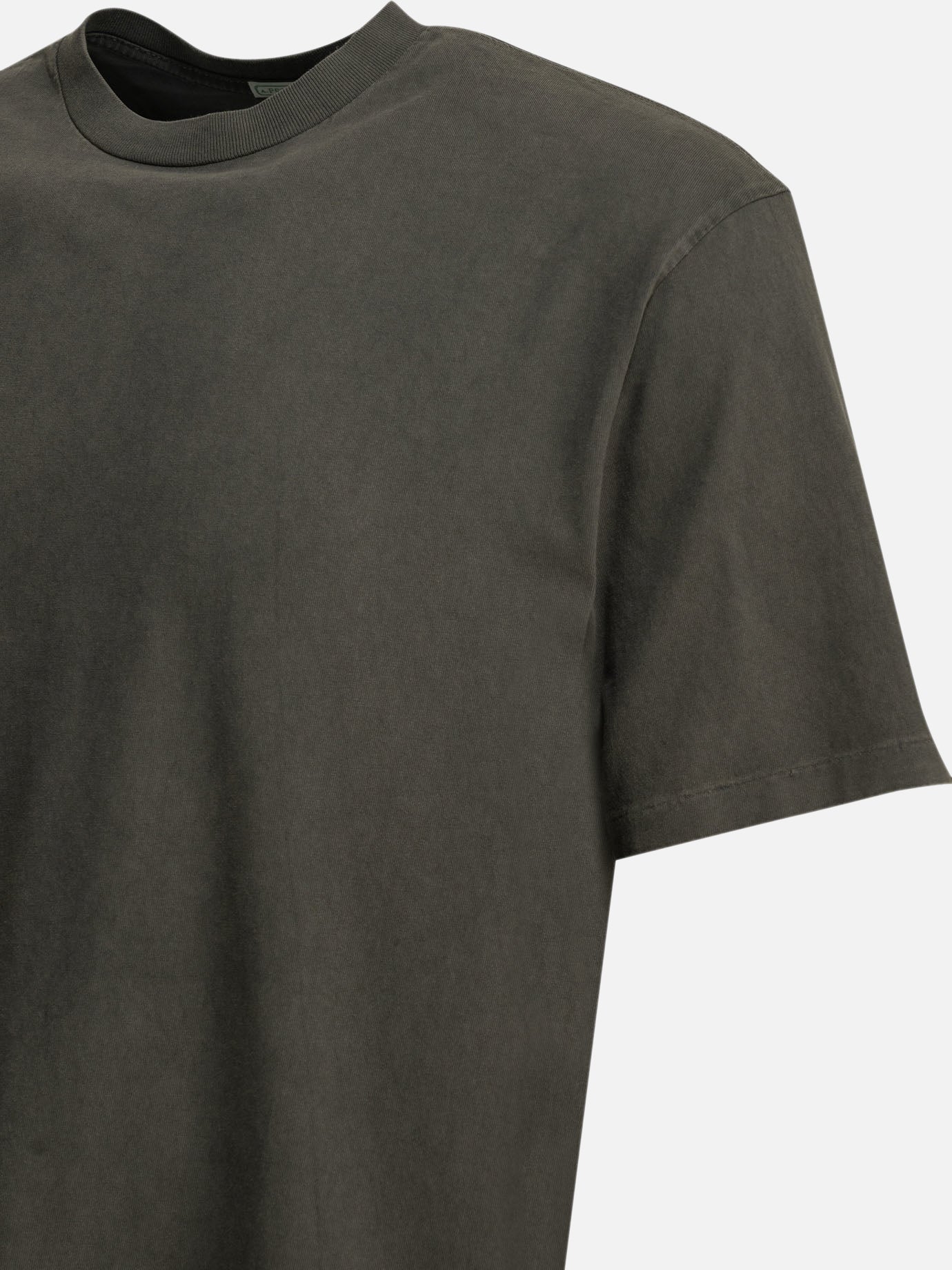 Crewneck t-shirts Solid colour Black - A.Presse Men | PDP | VIETTI Online Store | Zoom-Modal_4