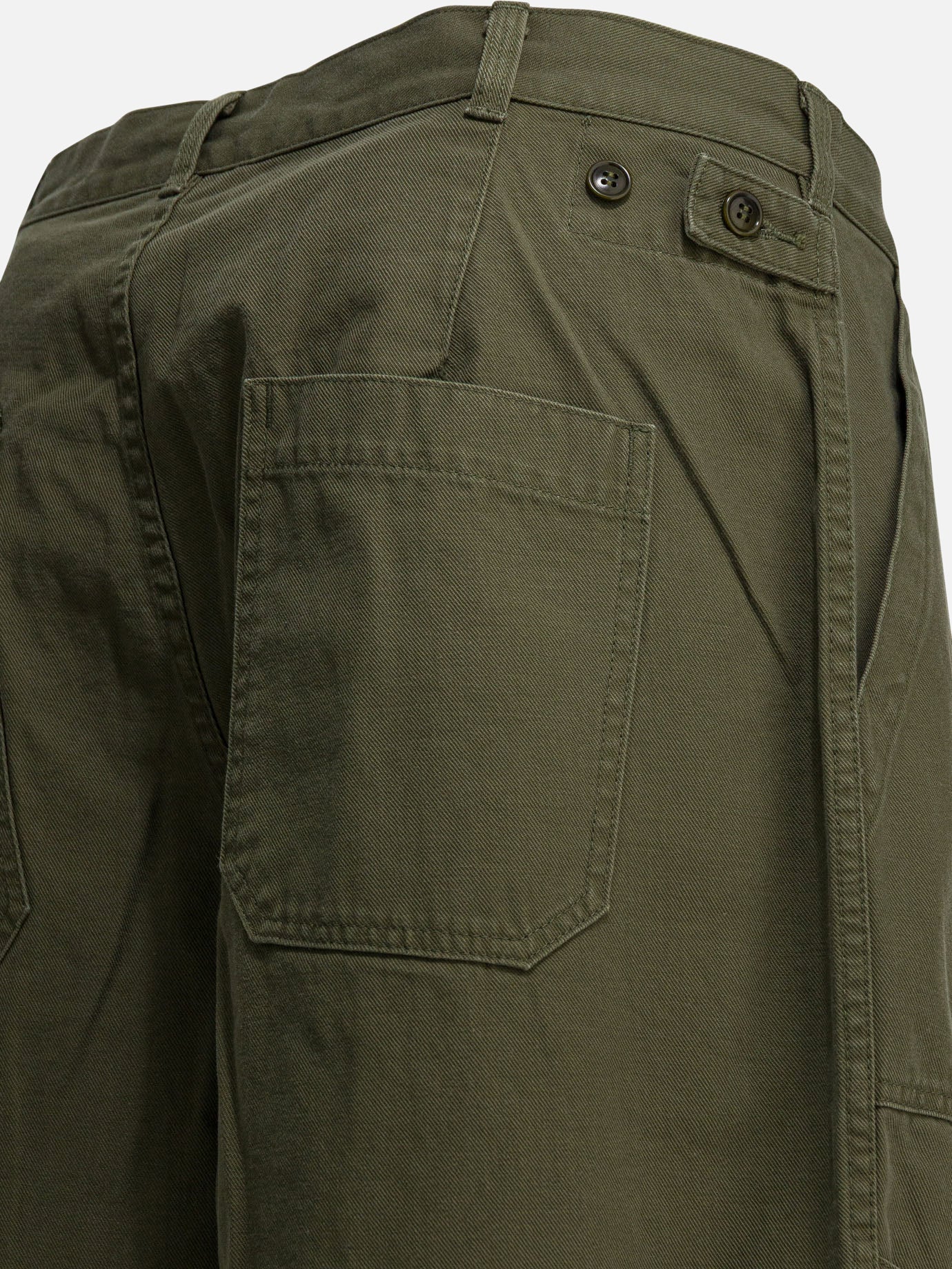 Leisure trousers Solid colour Green - A.Presse Men | PDP | VIETTI Online Store | Zoom-Modal_4